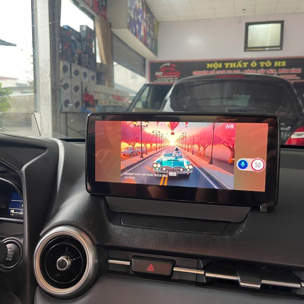 Man hinh android oto mazda 2 bisonic