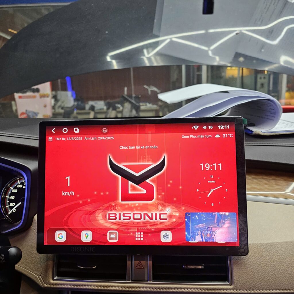 Man hinh android P10 Max ADAS 2K Bisonic